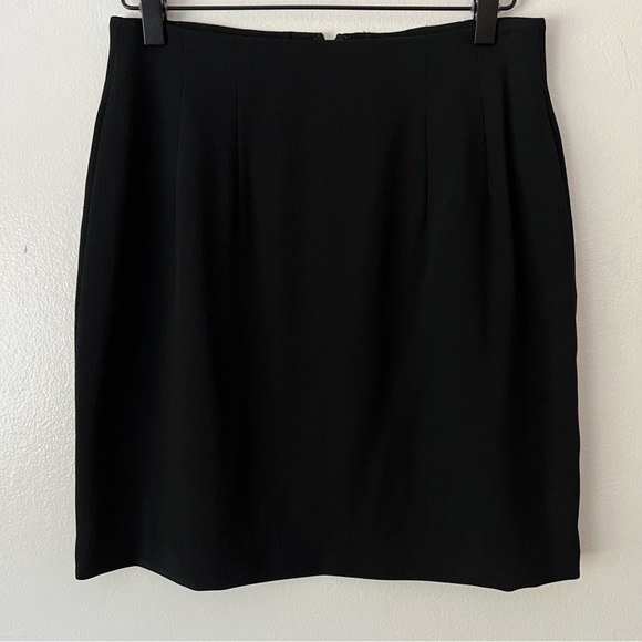 Liz Claiborne Vintage Black Mini Skirt - Picture 1 of 2